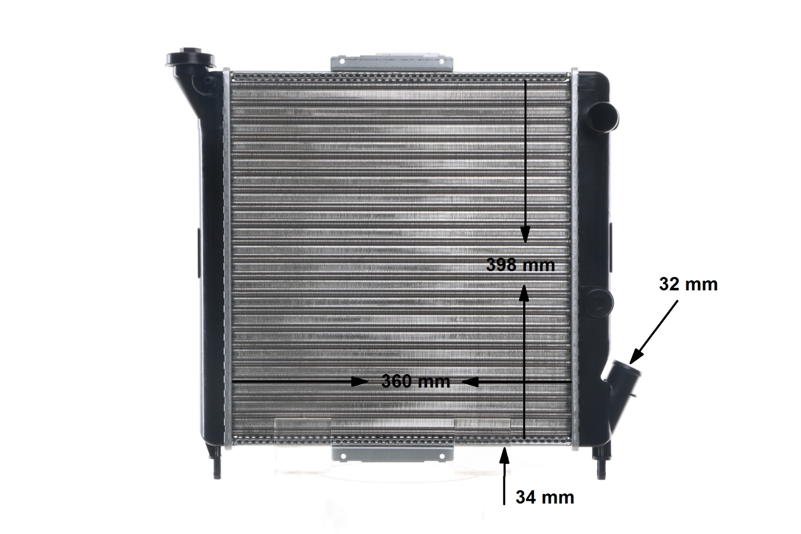 MAHLE ORIGINAL CR 832 000S Radiateur de refroidissement Supercinq 1.1 Essence 46 CV 1988 prix