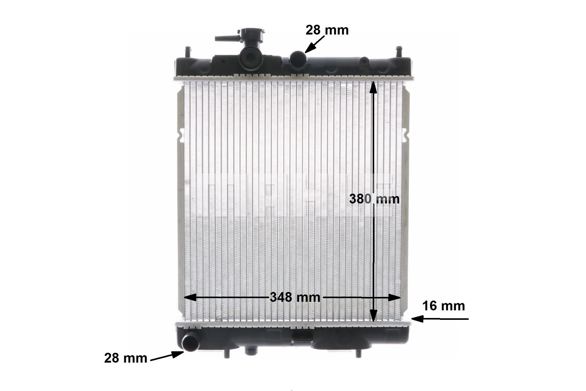 2141097B15 OE MAHLE ORIGINAL Engine radiator CR 844 000S
