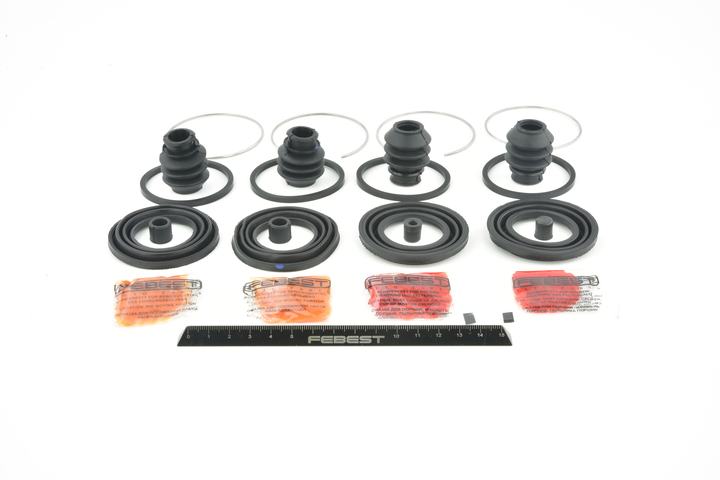 FEBEST 0275-E25F Bremssattel-Reparatur-Set NISSAN Quest III (V42) 3.5 Benzin 243 PS 2007