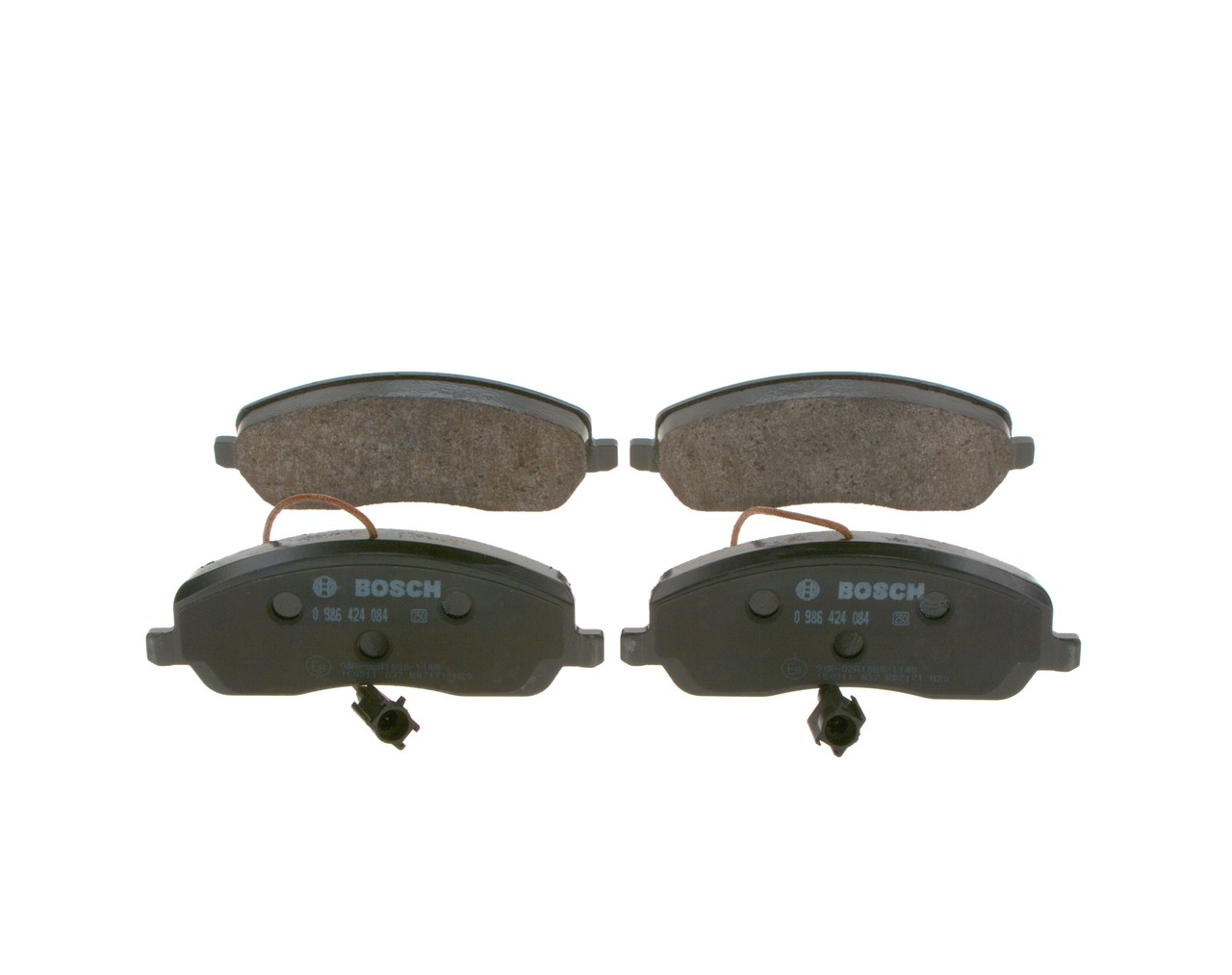 BOSCH Bremseklodser 0 986 424 084