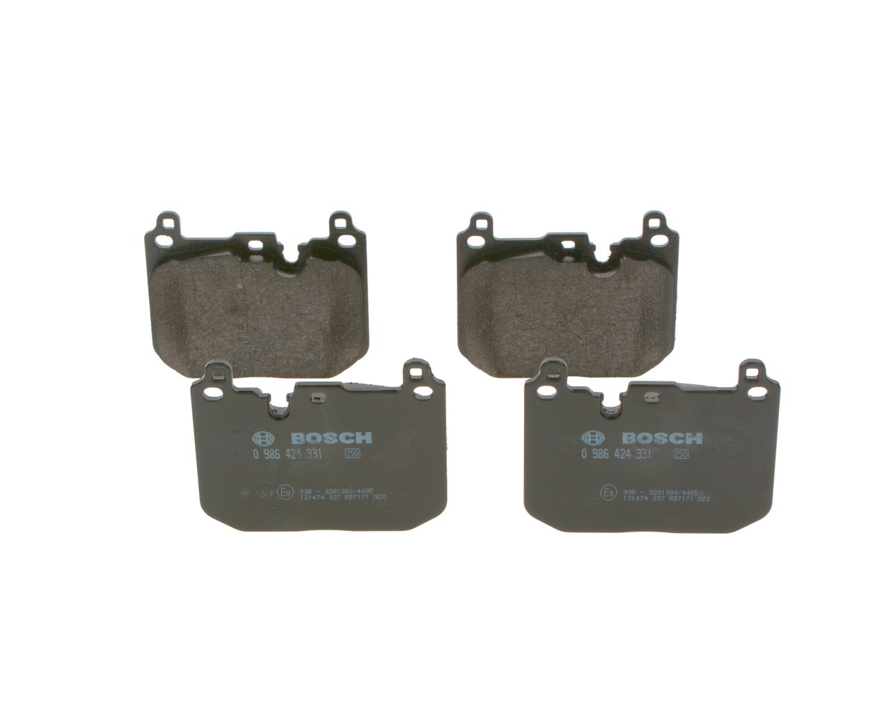 Costo pasticche MINI CLUBMAN BOSCH 0 986 424 331