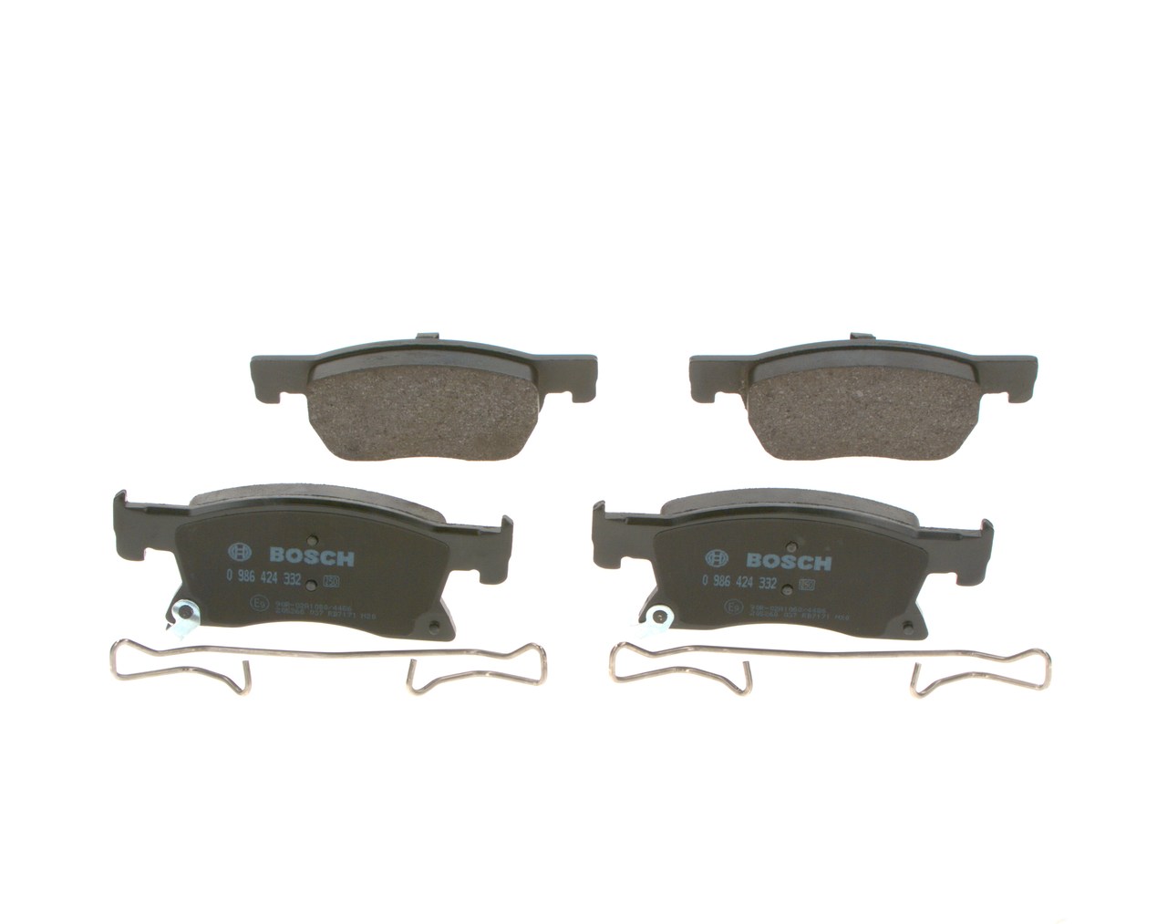 BOSCH Brake pad set 0 986 424 332