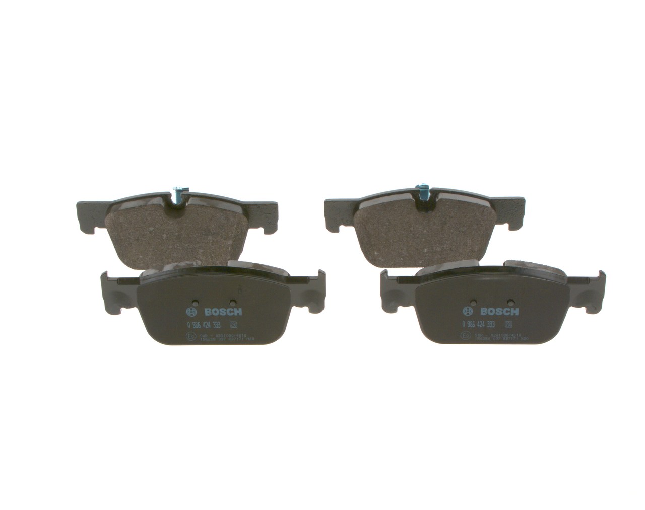 BOSCH 0 986 424 333 bromsbelägg VOLVO S60 III (224)