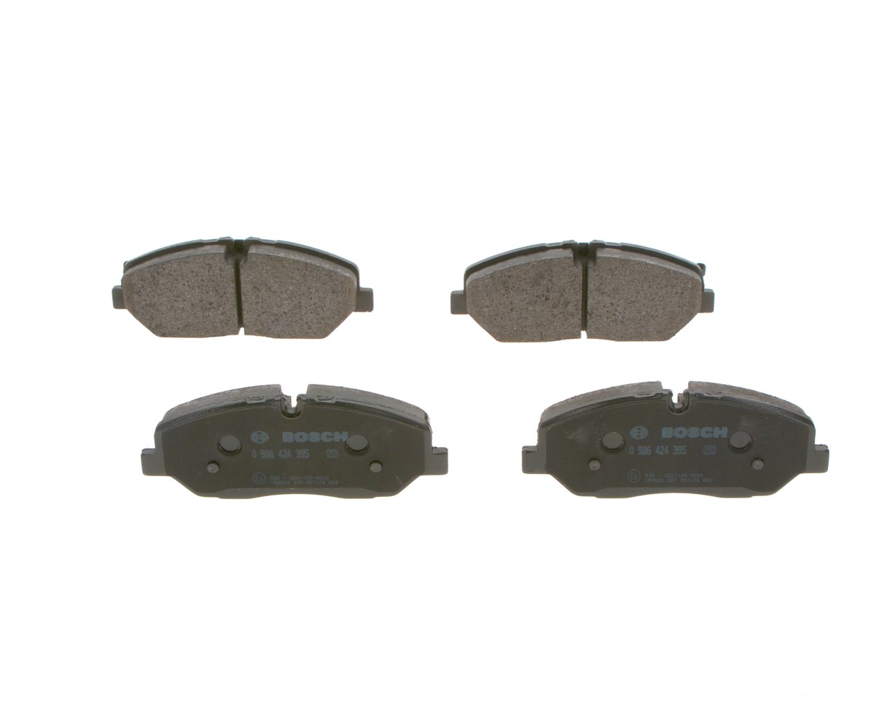 BOSCH Kit pastiglie freni 0 986 424 395