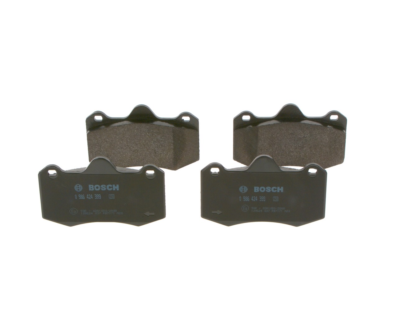 6LL698151 OE BOSCH Plaquettes de frein 0 986 424 399