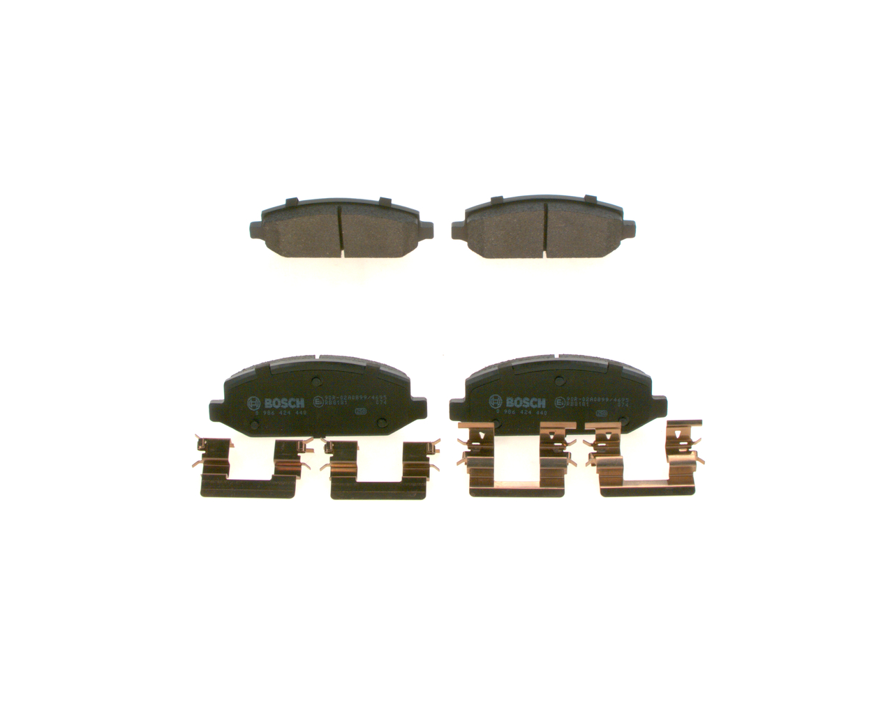 BOSCH Bromsbelägg 0 986 424 440