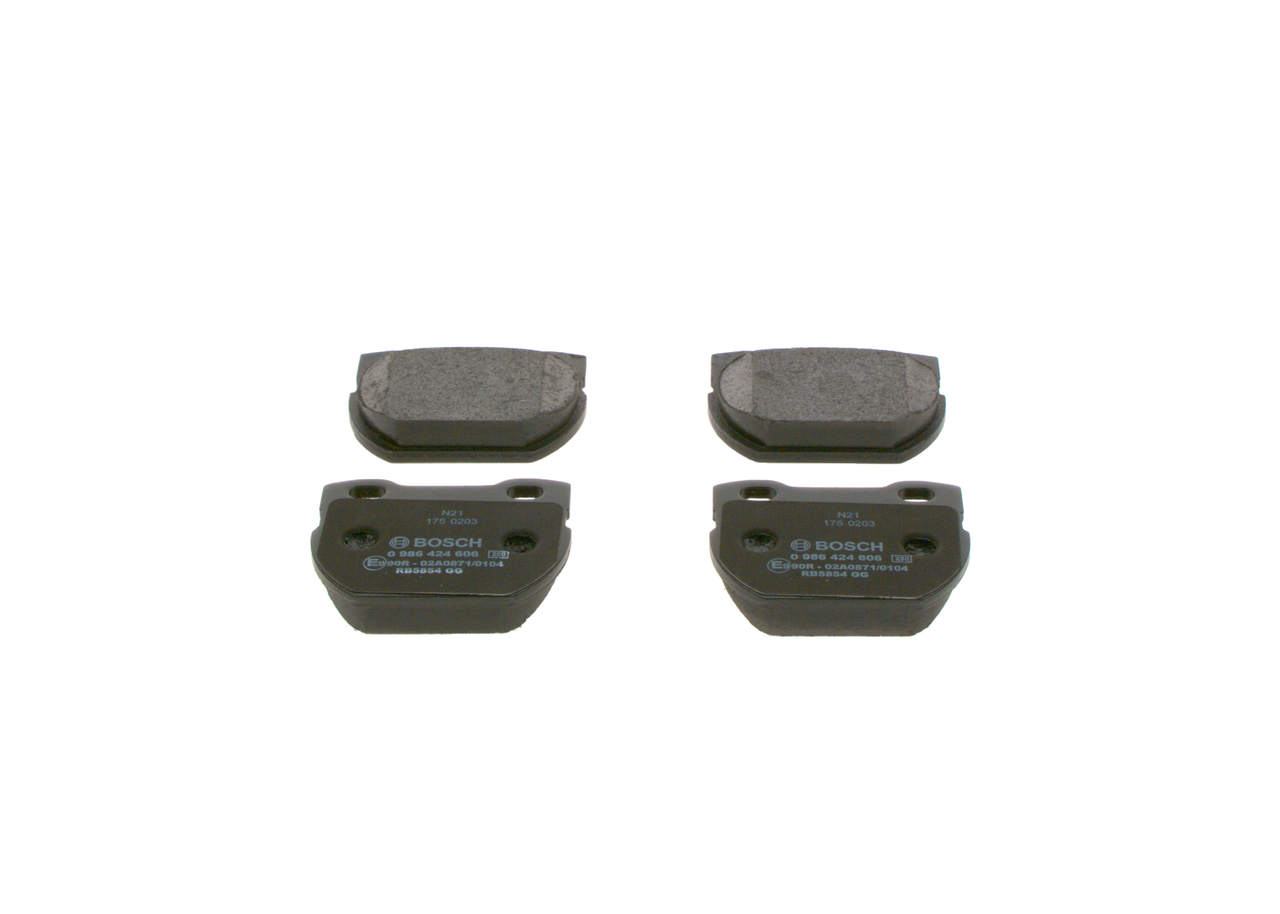 BOSCH Kit pastiglie freni 0 986 424 606