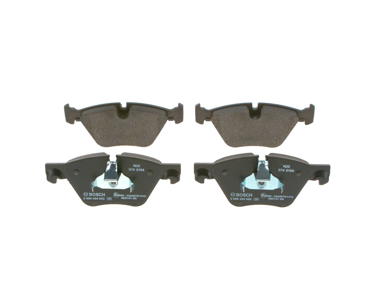 BOSCH Jarrupalat, levyjarru 0 986 424 620