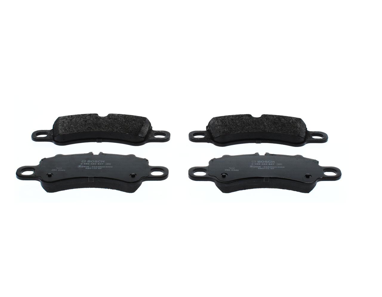 BOSCH Bremsbeläge 0 986 424 847