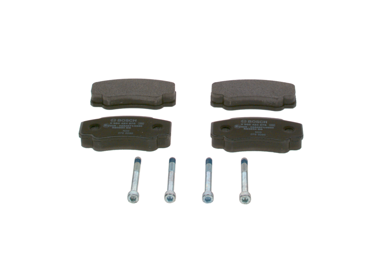 0 986 424 876 Pasticche dei freni BOSCH CITROЁN JUMPER prezzo