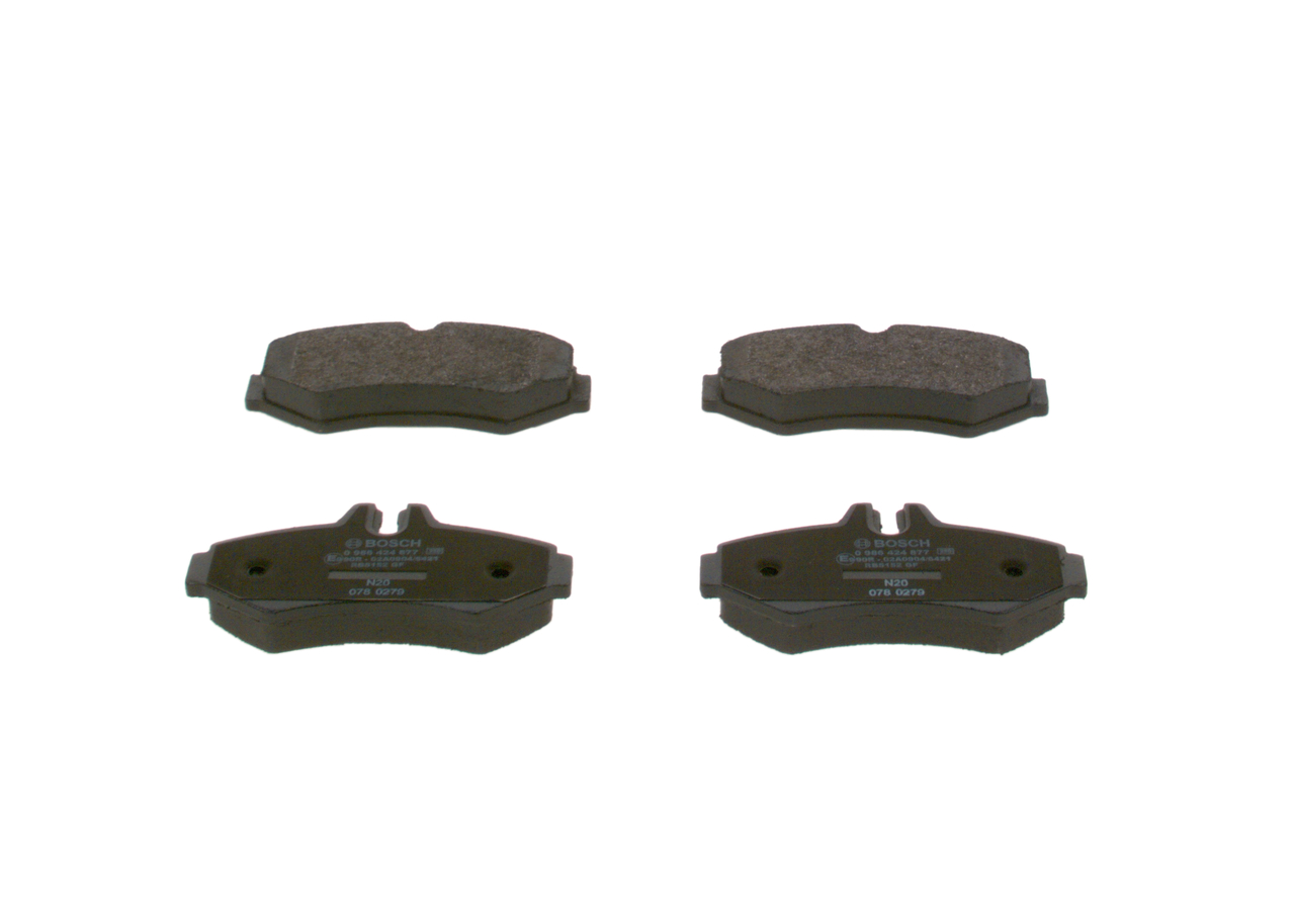 Acheter BOSCH Plaquettes de frein 0 986 424 877
