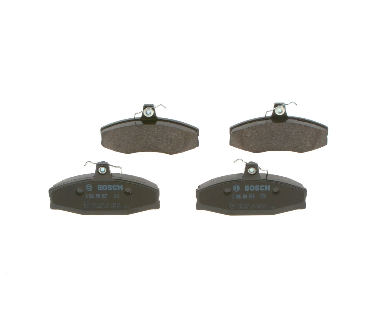 004532247A OE BOSCH Kit pastiglie freni 0 986 494 924