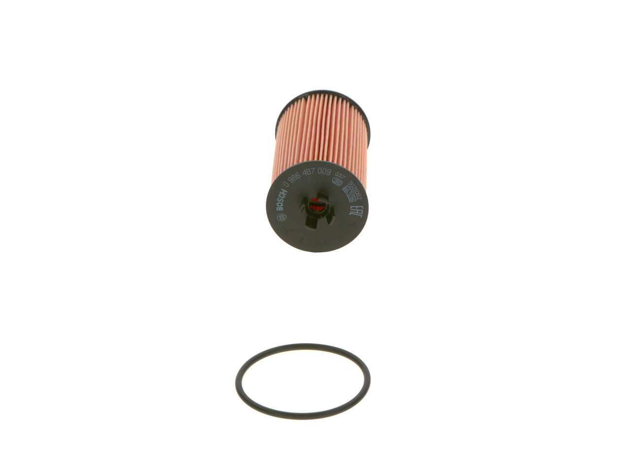 Oil filter BOSCH 0 986 4B7 009 suitable for FIAT, ALFA ROMEO, OPEL, CHEVROLET, SAAB at cheap price