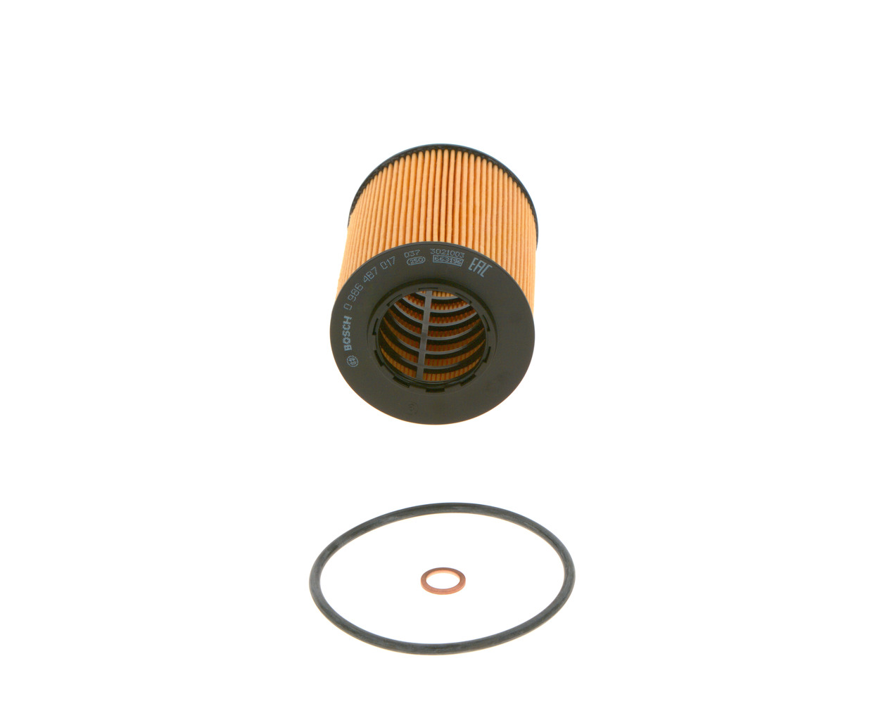 Filtro de óleo BOSCH 0 986 4B7 017 adequados para BMW barato