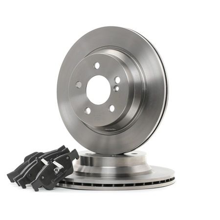 STARK SKBK-1090385 Remschijven en blokken, set MERCEDES-BENZ E-Klasse Flatbed Vrachtwagen / Chassis (VF211) E 270 CDI (211.616) Diesel 177 Pk 2004 kosten