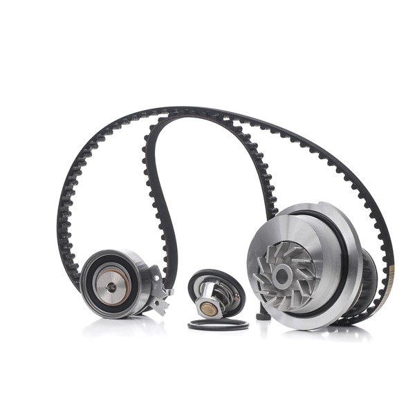 RIDEX 3096W0285 Комплект ремня грм + водная помпа OPEL ASTRA F CLASSIC универсал 1.6 i (F35, M35) бензин 75 л.с. 2002