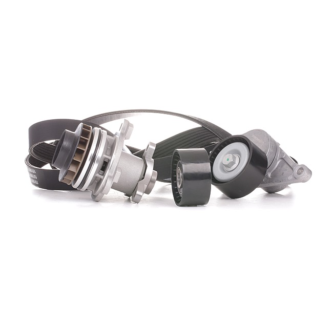 60652358 OE RIDEX Pompe à eau+Jeu de courroie trapézoïdale à nervures 4172P0038