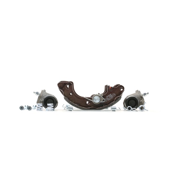 Jogo de travões, travões de tambor RIDEX 3859B0023 adequados para PEUGEOT, CITROËN barato