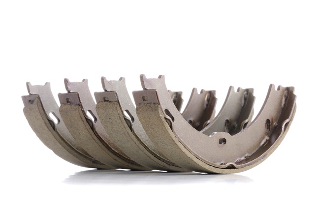 Original Volkswagen PASSAT RIDEX Bremsbacken für Trommelbremse 70B0384