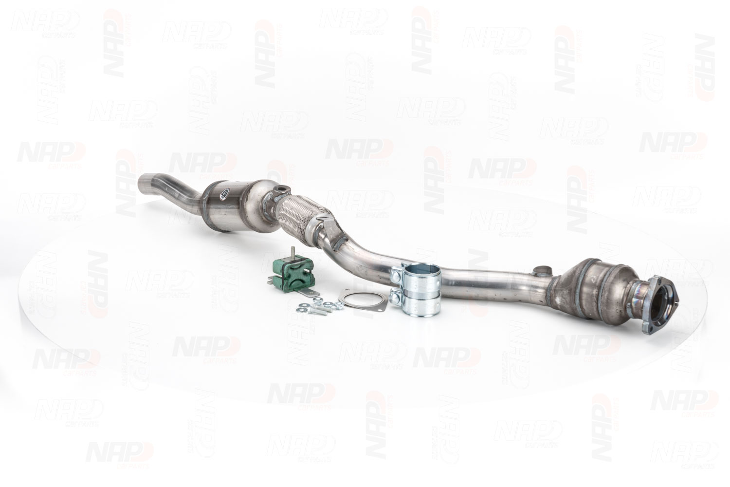 NAP carparts CAK10035 Rør til udstødning Audi A6 C5 4B5 2.8 quattro Benzin 193 HK 2004 pris