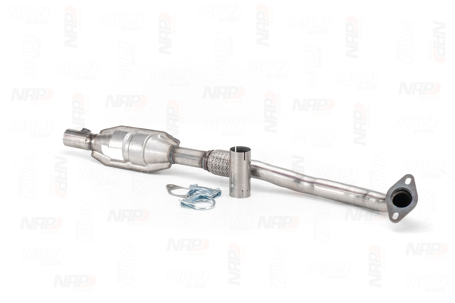 NAP carparts CAK10637 Katalysator für Diesel und Benzin MGR V8 3.9 Benzin 190 PS 1993