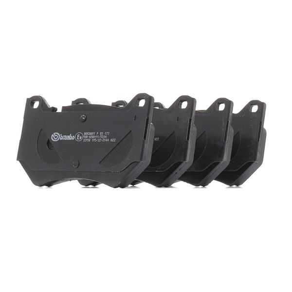 BREMBO 80A698151H Remblokken