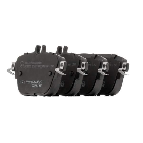 RIDEX 402B1429 Brake pads MERCEDES-BENZ E-Class All-Terrain (S213) E 350 d 4-matic (213.237) Diesel 258 hp 2018 price