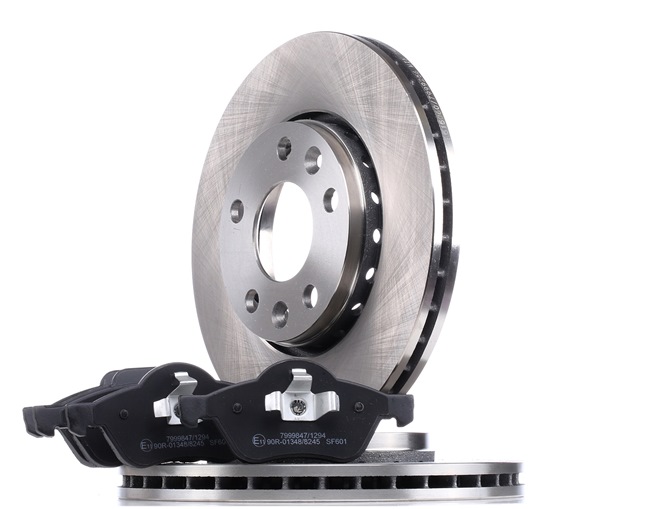 RIDEX 3405B0434 Bremsscheiben und -beläge RENAULT LAGUNA III Grandtour (KT0/1) 1.6 16V Benzin 110 PS 2015
