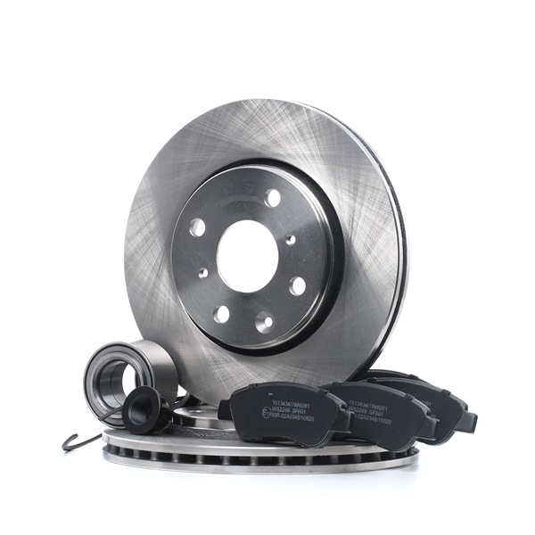 6822JLkit OE RIDEX Brake discs and pads set 3405B0435