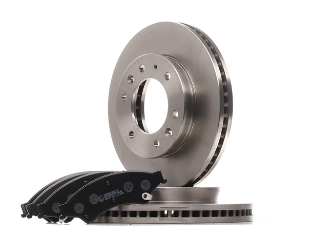 RIDEX 3405B0451 Discos y pastillas de freno MAZDA BT-50 Pick-up (B22, B32, UP, UR) 2.2 MZ-CD 4WD Gasóleo 150 cv 2020 precio