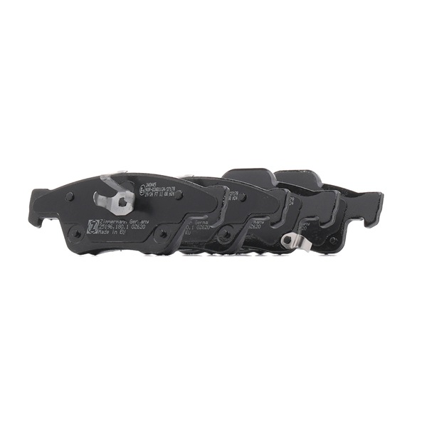 ZIMMERMANN Brake pad set 25196.180.1