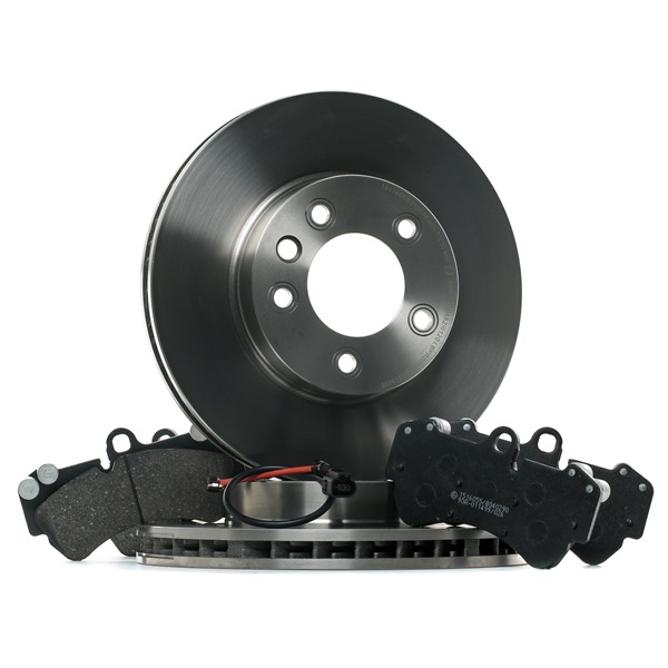 RIDEX 3405B0470 Jarrulevyt ja -palat VW Touareg (7LA, 7L6, 7L7) 3.2 V6 Bensiini 241 hv 2006