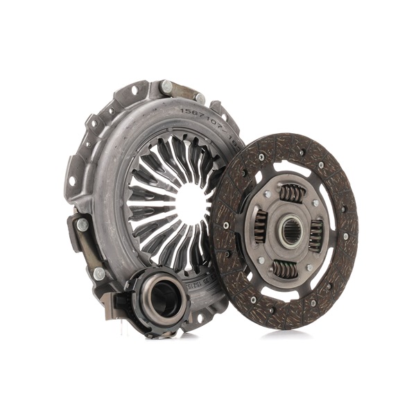 RIDEX 479C3339 Kupplungssatz FIAT PUNTO (176) 1.7 TD (176AT) Diesel 63 PS 1999