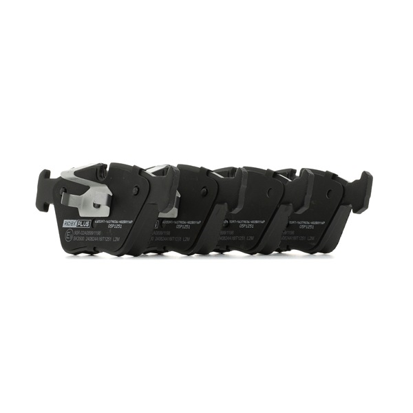 RIDEX PLUS 402B0116P Тормозные колодки дисковые BMW X3 E83 3.0 i бензин 228 л.с. 2004