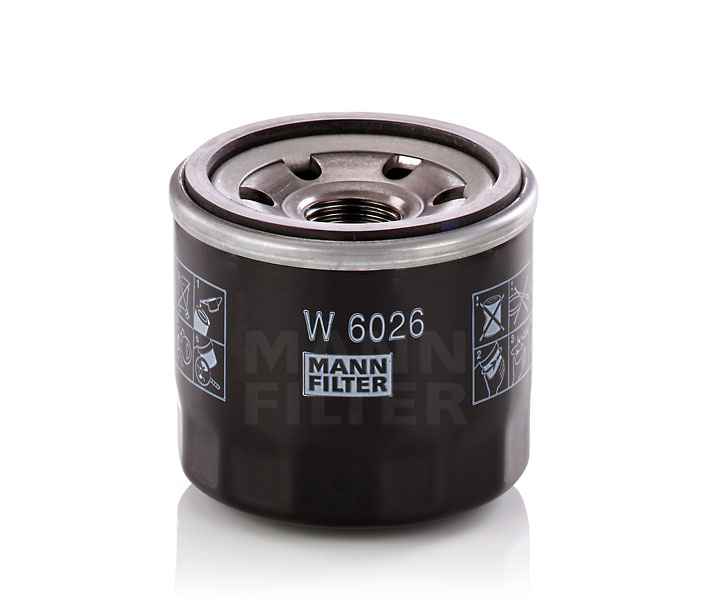 MANN-FILTER W 6026 Filtro de aceite SUZUKI SWIFT