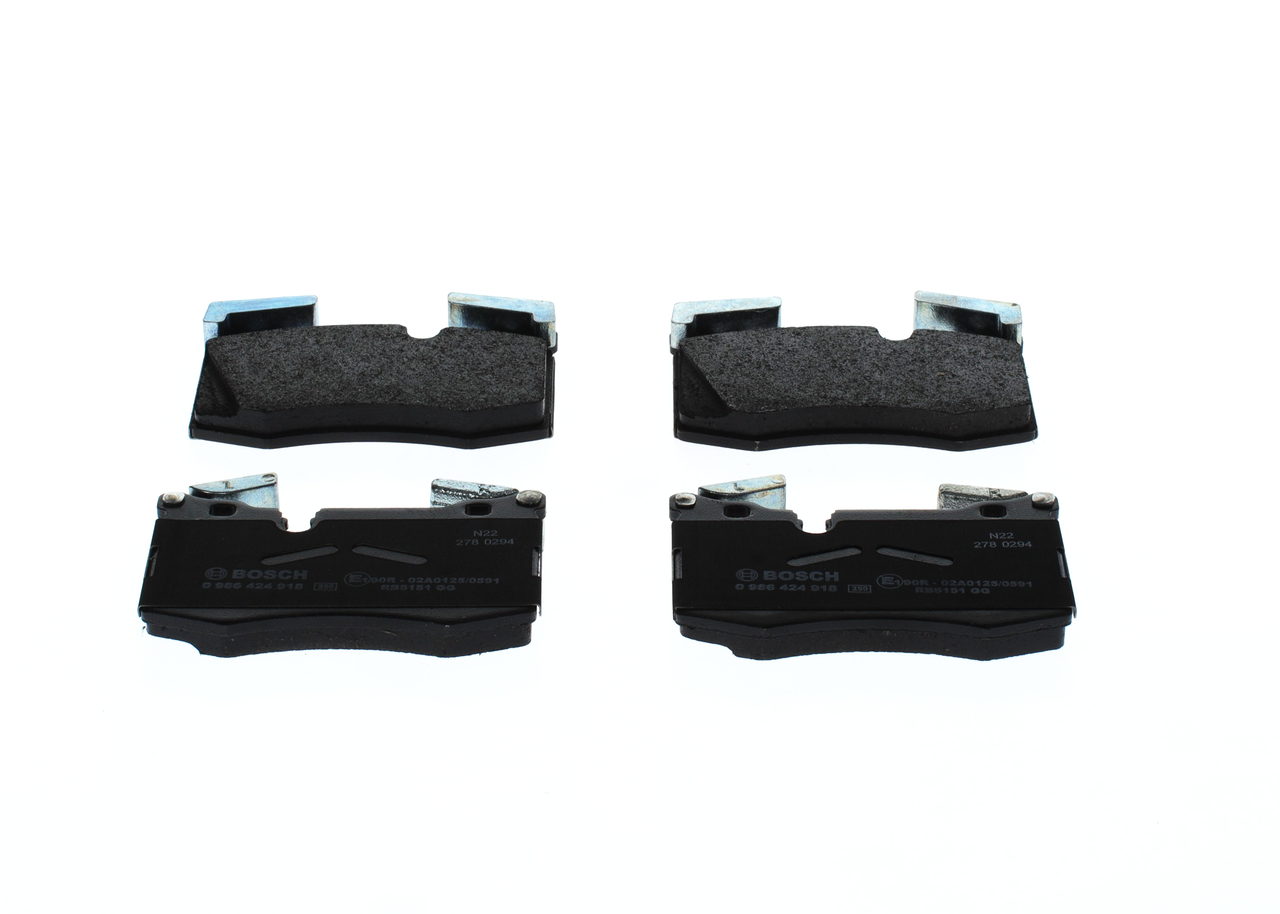 d'origine Mini Cabriolet BOSCH Kit de plaquettes de frein 0 986 424 918