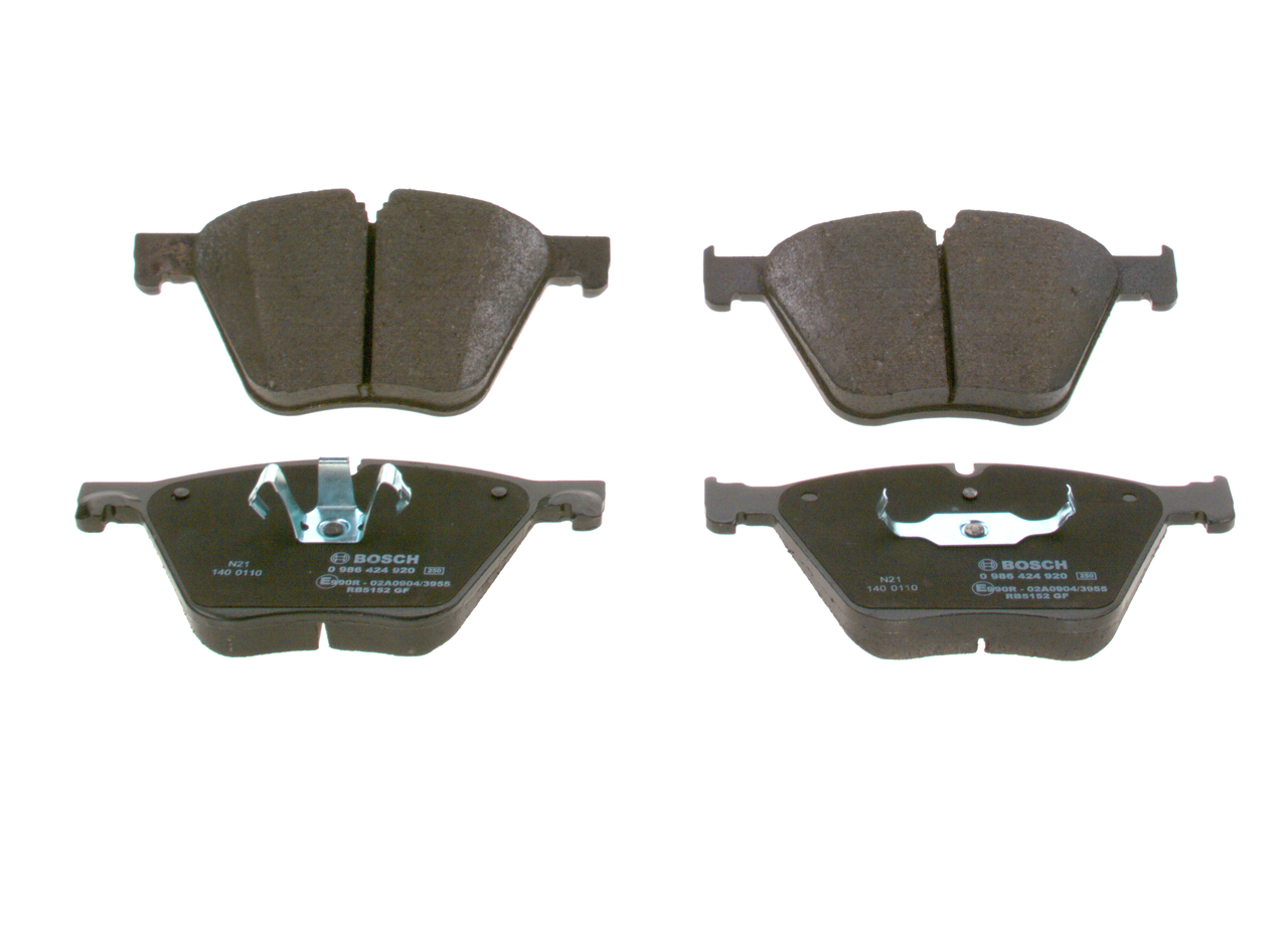 BOSCH 0 986 424 920 Bremseklodser ROLLS-ROYCE GHOST (RR4) V12 Benzin 571 HK 2011 pris