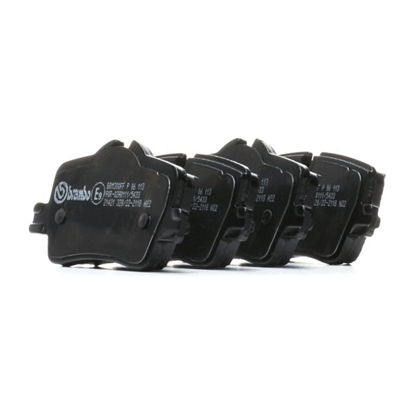 34208844393 OE BREMBO Комплект тормозных колодок, дисковый тормоз P 06 113