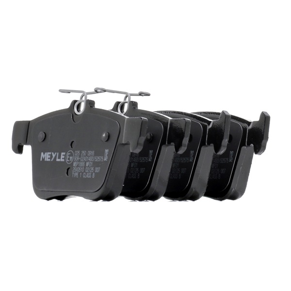 MEYLE 025 250 0916 plaquettes de frein Passat B8 Variant (3G5, CB5)