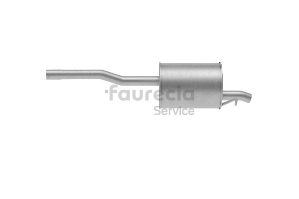 Faurecia FS55329 Auspuff-Endtopf Dacia Logan Express 1.5 dCi Diesel 88 PS 2020