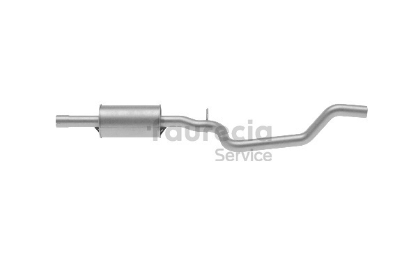 1K0253209T OE Faurecia Panela de escape central FS80559