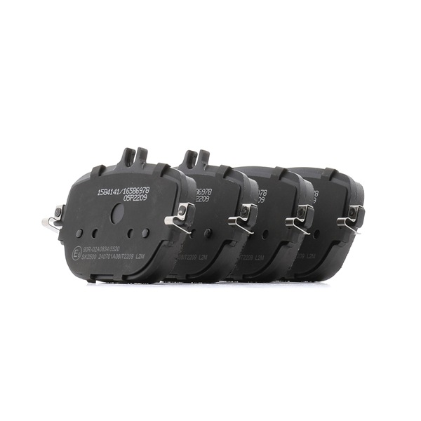 A0004207603 OE RIDEX Kit pastiglie freni 402B1504