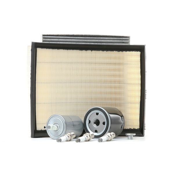 RIDEX 4682P0162 Servicepakke og filtersett VAUXHALL Astra Mk4 (G) Stasjonsvogn (T98) 1.6 Dualfuel bensin/bilgass (LPG) 86 hk 2002 pris