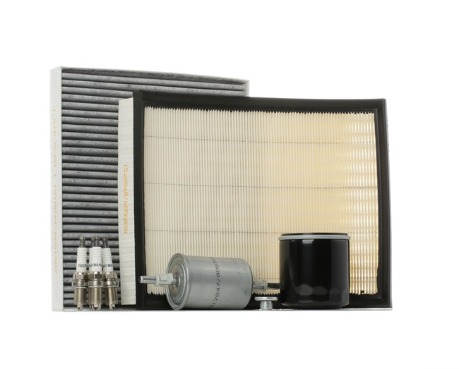 RIDEX 4682P0168 Servicepakke og filtersett VAUXHALL Astra Mk4 (G) Kombi (T98) 1.6 Dualfuel bensin/bilgass (LPG) 86 hk 2005 pris