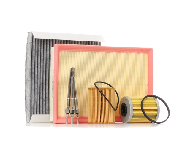 RIDEX 4682P0264 Kit filtri VAUXHALL Meriva Mk1 (A) (X03) 1.7 CDTi Diesel 100 CV 2004 prezzo