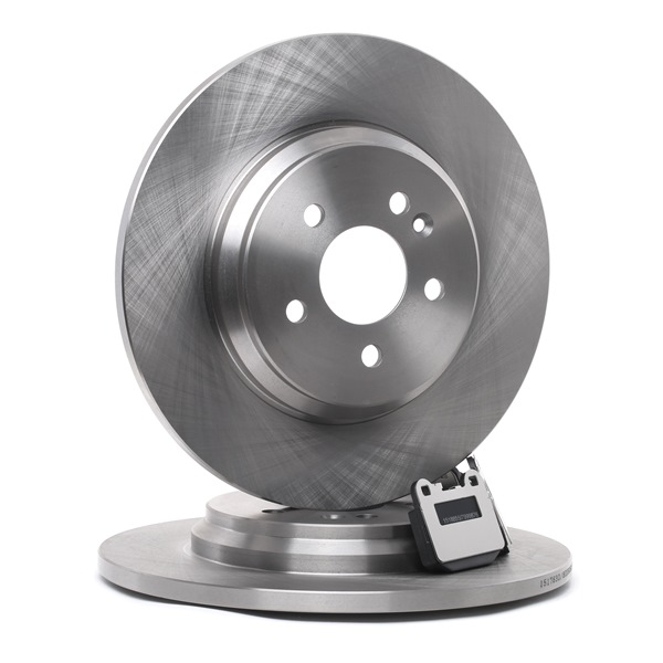 Disques et plaquettes de freins RIDEX 3405B0478 appropriées pour AUDI, MERCEDES-BENZ pas cher