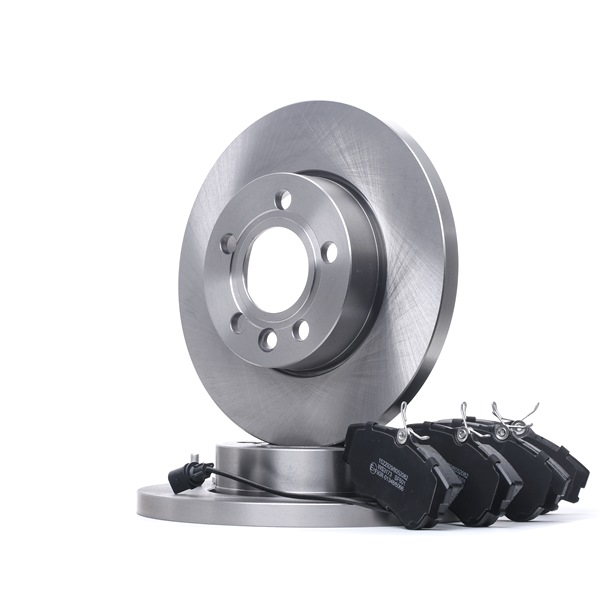 RIDEX 3405B0483 Brake pads and discs T4 Transporter 2.4 D Syncro Diesel 78 hp 1995 price