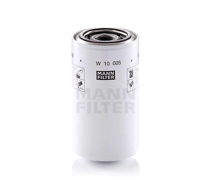 Oliefilter MANN-FILTER W 10 005 der passer til VW, FORD, PEUGEOT, BMW, TOYOTA billig