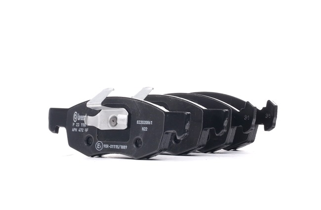Kaladėlės Fiat DOBLO 2005 P23118 BREMBO