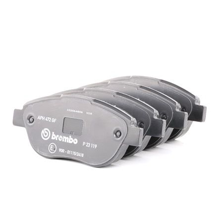 P 23 119 BREMBO Pastillas de freno PEUGEOT PARTNER